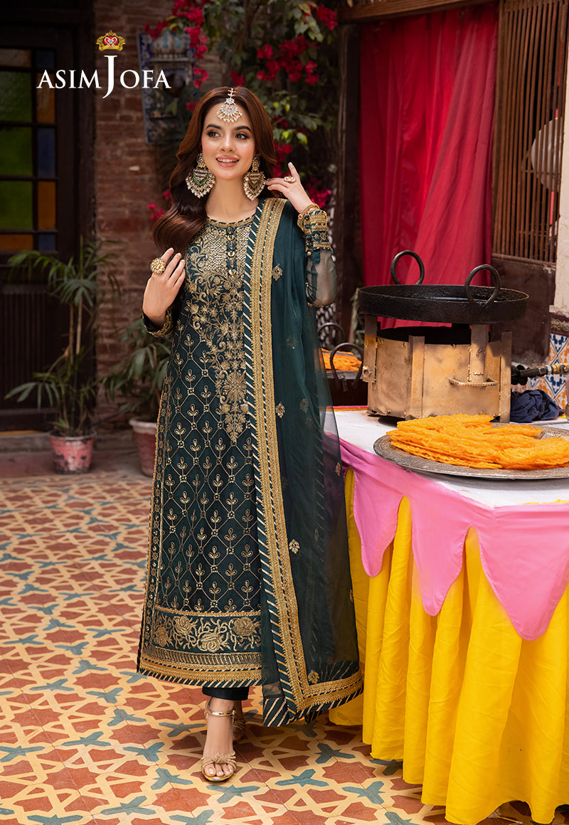 Asim Jofa | Pyaar Diyan Gallan Formals | AJEM-25 - Official Asim Jofa stockist in UK - Sakeena London