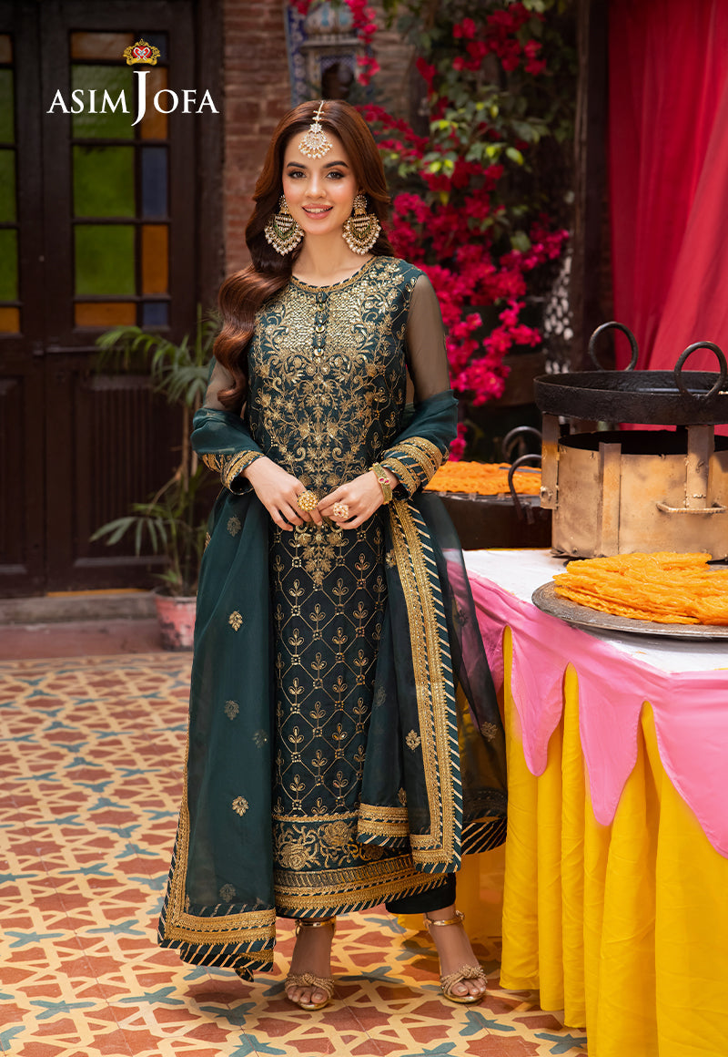 Asim Jofa | Pyaar Diyan Gallan Formals | AJEM-25 - Official Asim Jofa stockist in UK - Sakeena London