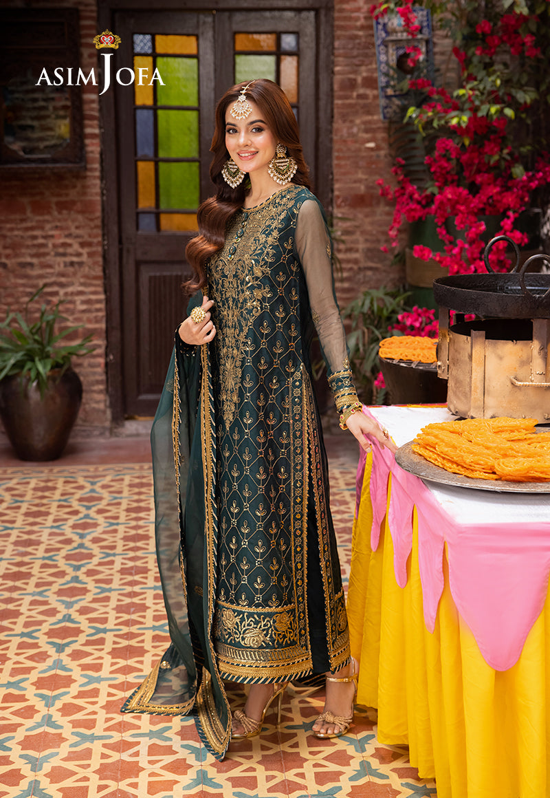 Asim Jofa | Pyaar Diyan Gallan Formals | AJEM-25 - Official Asim Jofa stockist in UK - Sakeena London