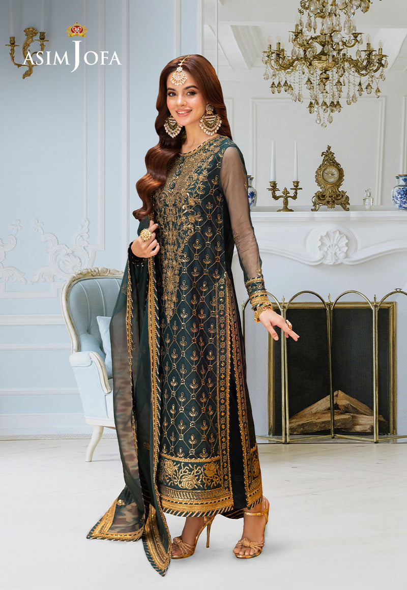 Asim Jofa | festive luxe | AJEM-25 - Official Asim Jofa stockist in UK - Sakeena London