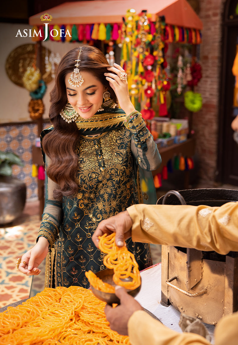 Asim Jofa | Pyaar Diyan Gallan Formals | AJEM-25 - Official Asim Jofa stockist in UK - Sakeena London