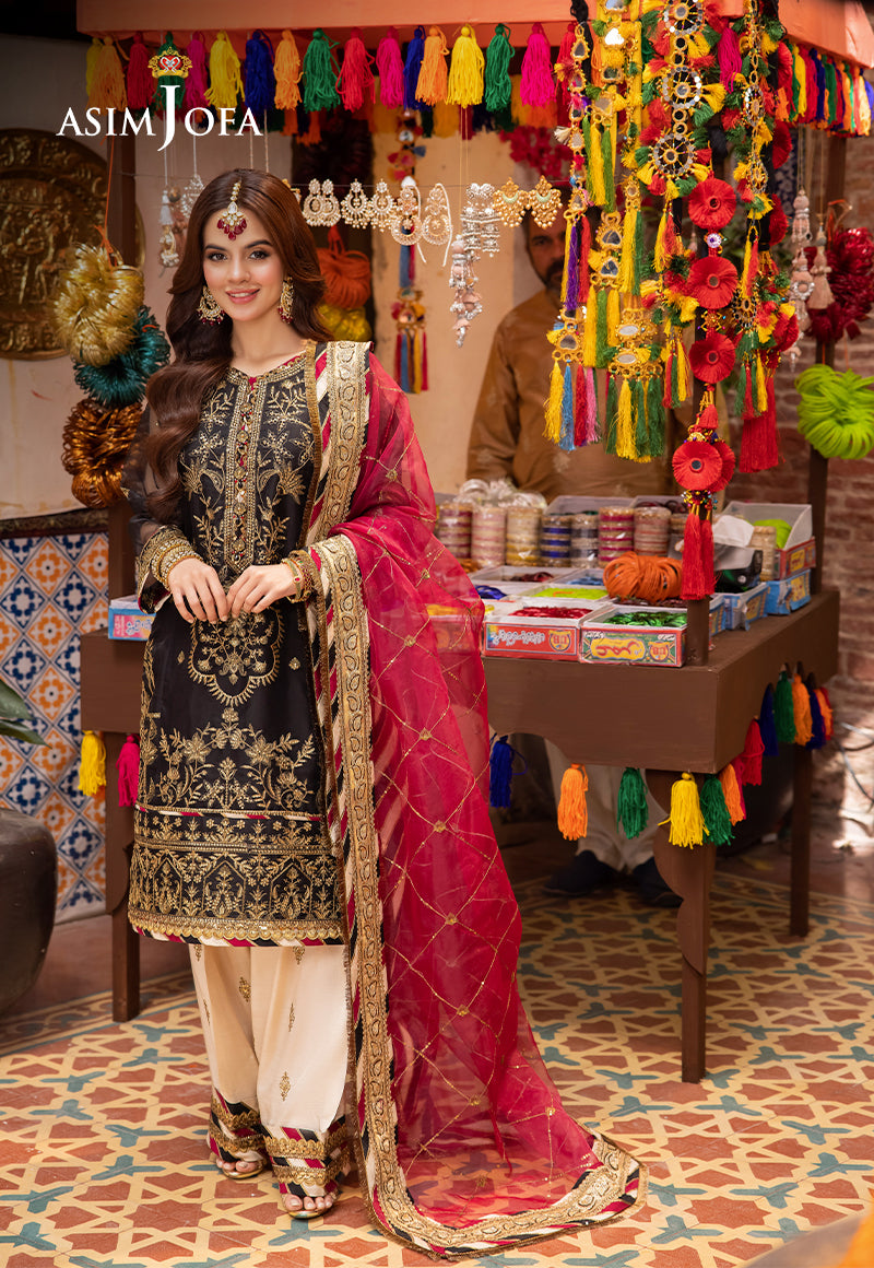 Asim Jofa | Pyaar Diyan Gallan Formals | AJEM-14 - Official Asim Jofa stockist in UK - Sakeena London
