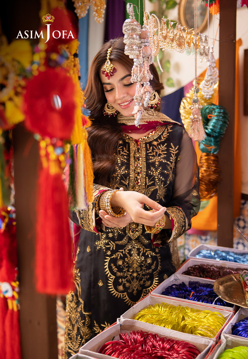 Asim Jofa | Pyaar Diyan Gallan Formals | AJEM-14 - Official Asim Jofa stockist in UK - Sakeena London