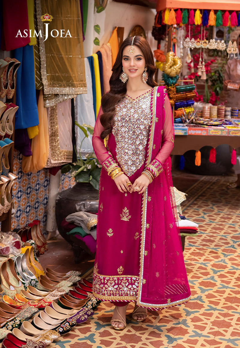 Asim Jofa | Pyaar Diyan Gallan Formals | AJEM-03 - Official Asim Jofa stockist in UK - Sakeena London
