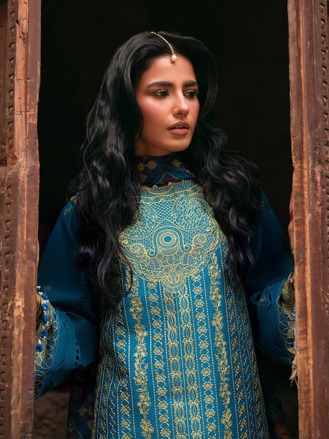 Parishay | Matsani Luxury Lawn 25 | MI - 07 - Official Parishay stockist in UK - Sakeena London