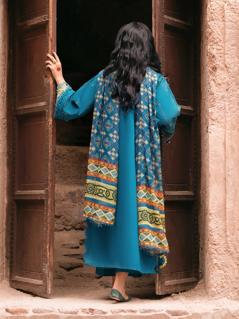 Parishay | Matsani Luxury Lawn 25 | MI - 07 - Official Parishay stockist in UK - Sakeena London