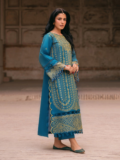 Parishay | Matsani Luxury Lawn 25 | MI - 07 - Official Parishay stockist in UK - Sakeena London