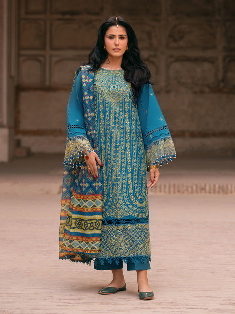 Parishay | Matsani Luxury Lawn 25 | MI - 07 - Official Parishay stockist in UK - Sakeena London
