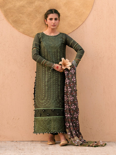 Parishay | Matsani Luxury Lawn 25 | MI - 08 - Official Parishay stockist in UK - Sakeena London