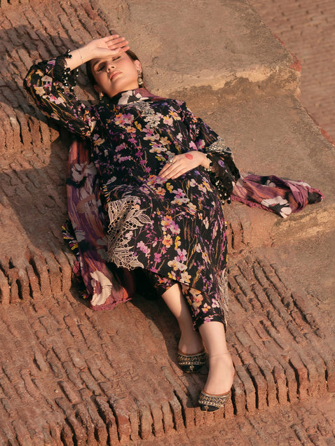 Parishay | Matsani Luxury Lawn 25 | MI - 09 - Official Parishay stockist in UK - Sakeena London