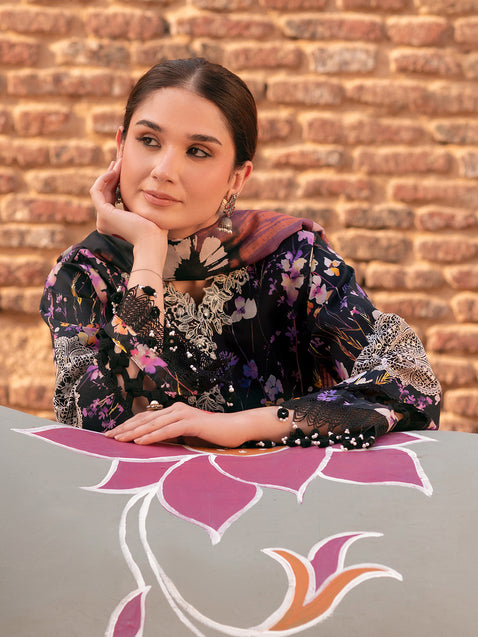 Parishay | Matsani Luxury Lawn 25 | MI - 09 - Official Parishay stockist in UK - Sakeena London