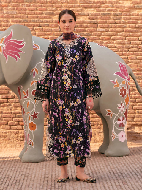 Parishay | Matsani Luxury Lawn 25 | MI - 09 - Official Parishay stockist in UK - Sakeena London