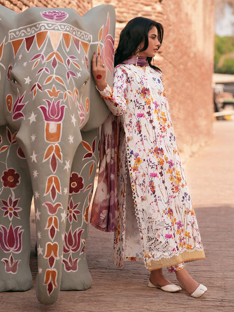 Parishay | Matsani Luxury Lawn 25 | MI - 10 - Official Parishay stockist in UK - Sakeena London