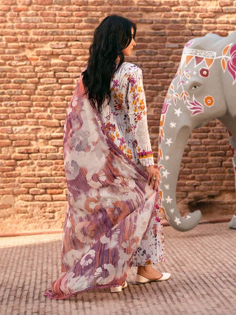 Parishay | Matsani Luxury Lawn 25 | MI - 10 - Official Parishay stockist in UK - Sakeena London