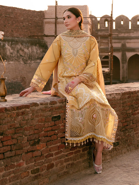 Parishay | Matsani Luxury Lawn 25 | MI - 11 - Official Parishay stockist in UK - Sakeena London