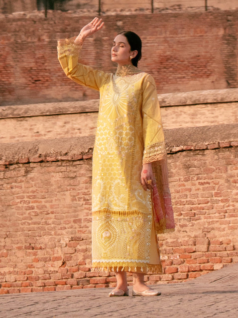 Parishay | Matsani Luxury Lawn 25 | MI - 11 - Official Parishay stockist in UK - Sakeena London