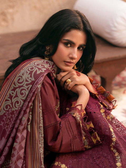 Parishay | Matsani Luxury Lawn 25 | MI - 12 - Official Parishay stockist in UK - Sakeena London