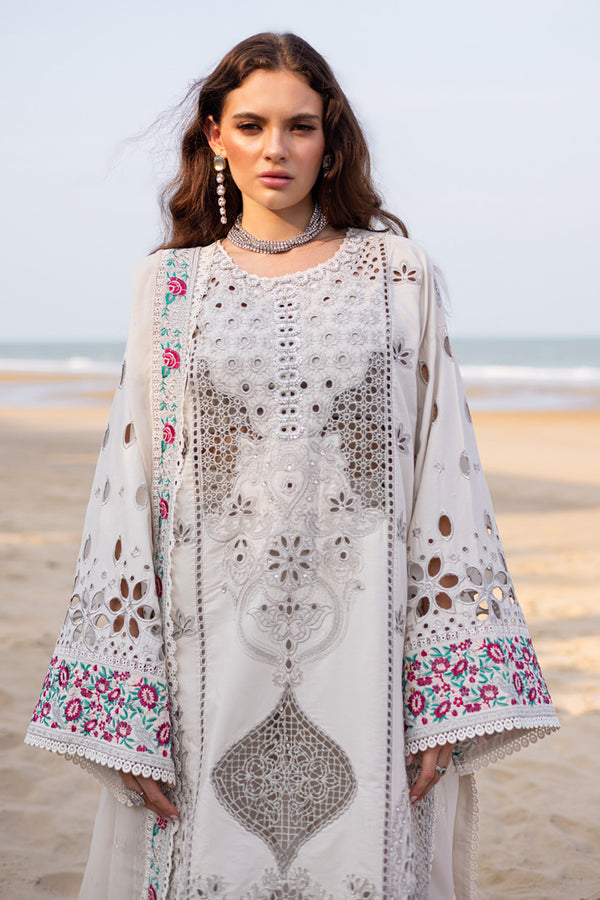 Marjjan | Mavi Lawn | MLL-21 A (SILVER SKIN) - Official Marjjan stockist in UK - Sakeena London