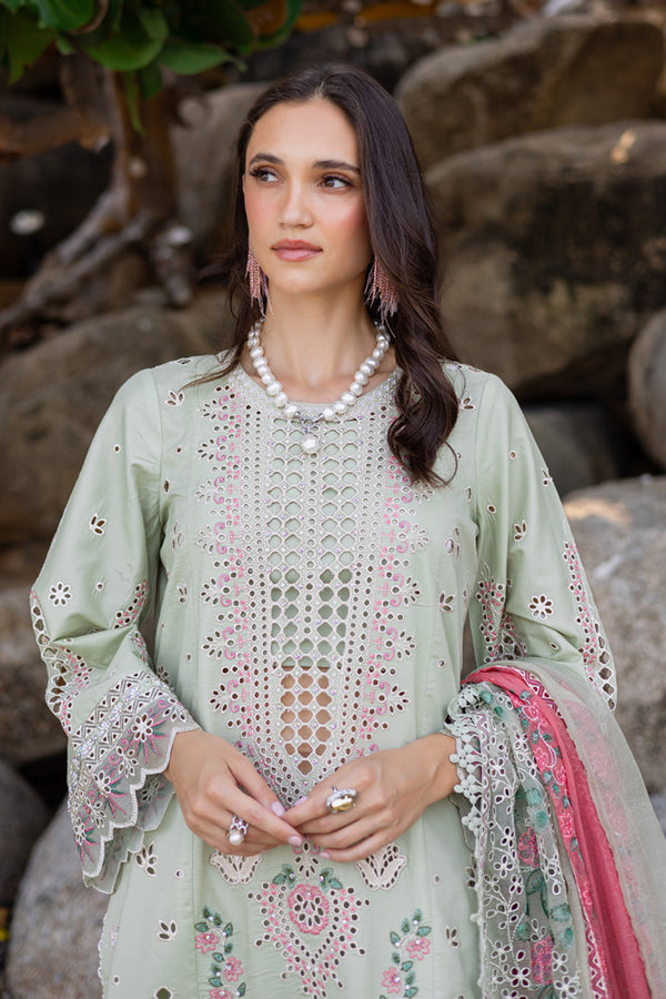 Marjjan | Mavi Lawn | MLL-24 B (PASTEL GREEN) - Official Marjjan stockist in UK - Sakeena London