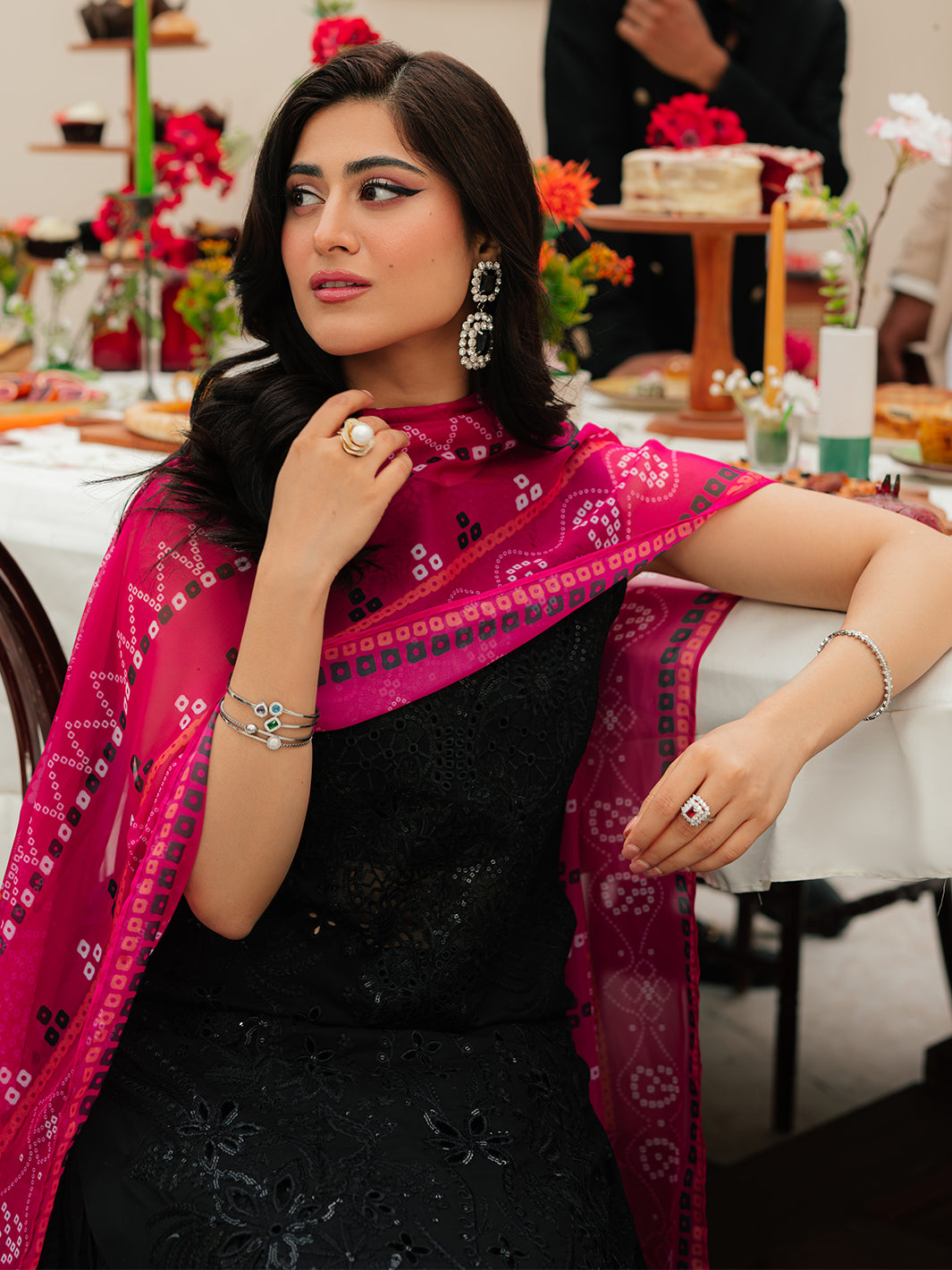 Mahnur | Allenura Luxury Lawn 24 | MOCHA - Official Mahnur stockist in UK - Sakeena London