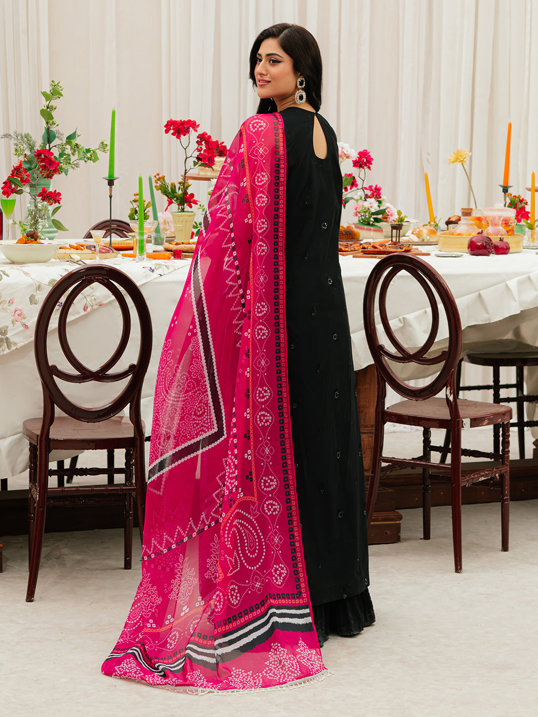Mahnur | Allenura Luxury Lawn 24 | MOCHA - Official Mahnur stockist in UK - Sakeena London