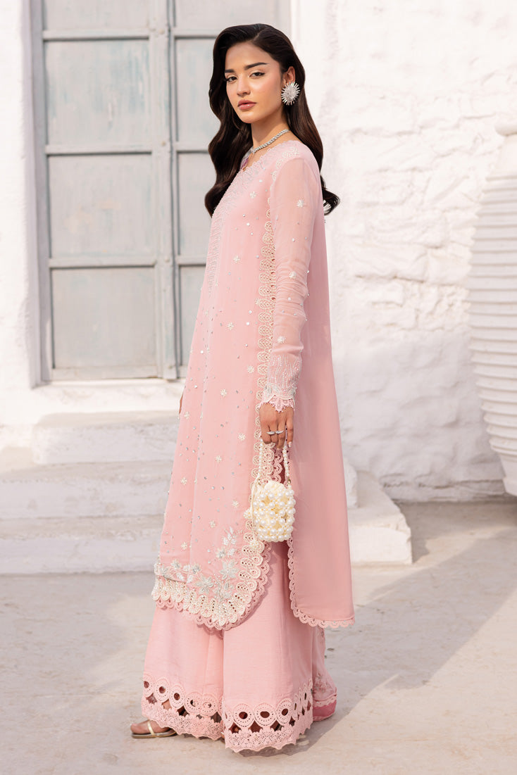 Marjjan | Elyna Lawn | CIYA MP-49 (PINK) - Official Marjjan stockist in UK - Sakeena London