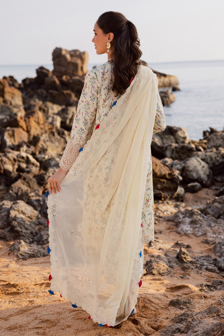 Marjjan | Sahil Lawn | MPL-87 B (Off White)