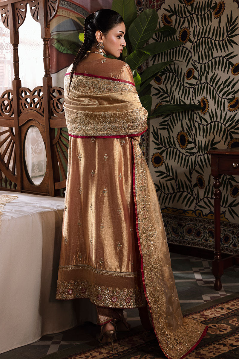 Mushq | Sunehri Lama Silk | Aleha