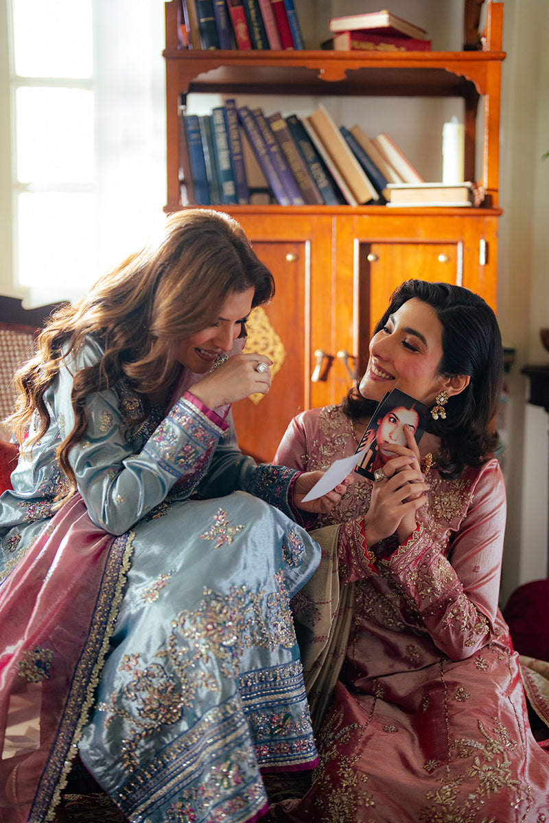 Mushq | Sunehri Resham Edit | NEELAM - Official Mushq stockist in UK - Sakeena London