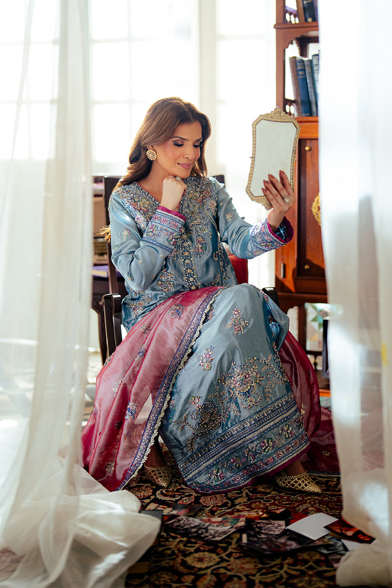 Mushq | Sunehri Resham Edit | NEELAM - Official Mushq stockist in UK - Sakeena London