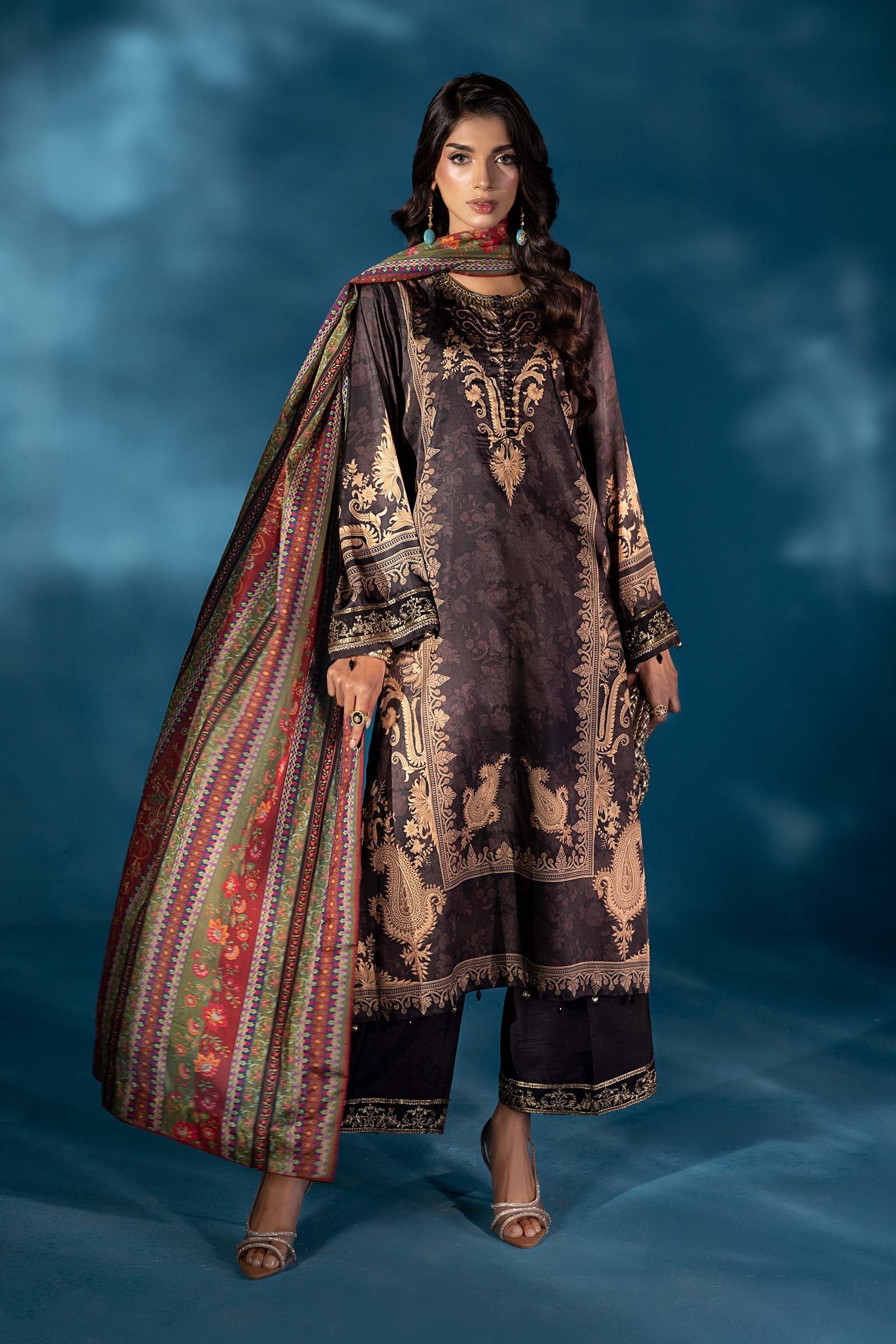 Maria B | Pre fall Dresses | MPS-W25-02 K - Official Maria B stockist in UK - Sakeena London