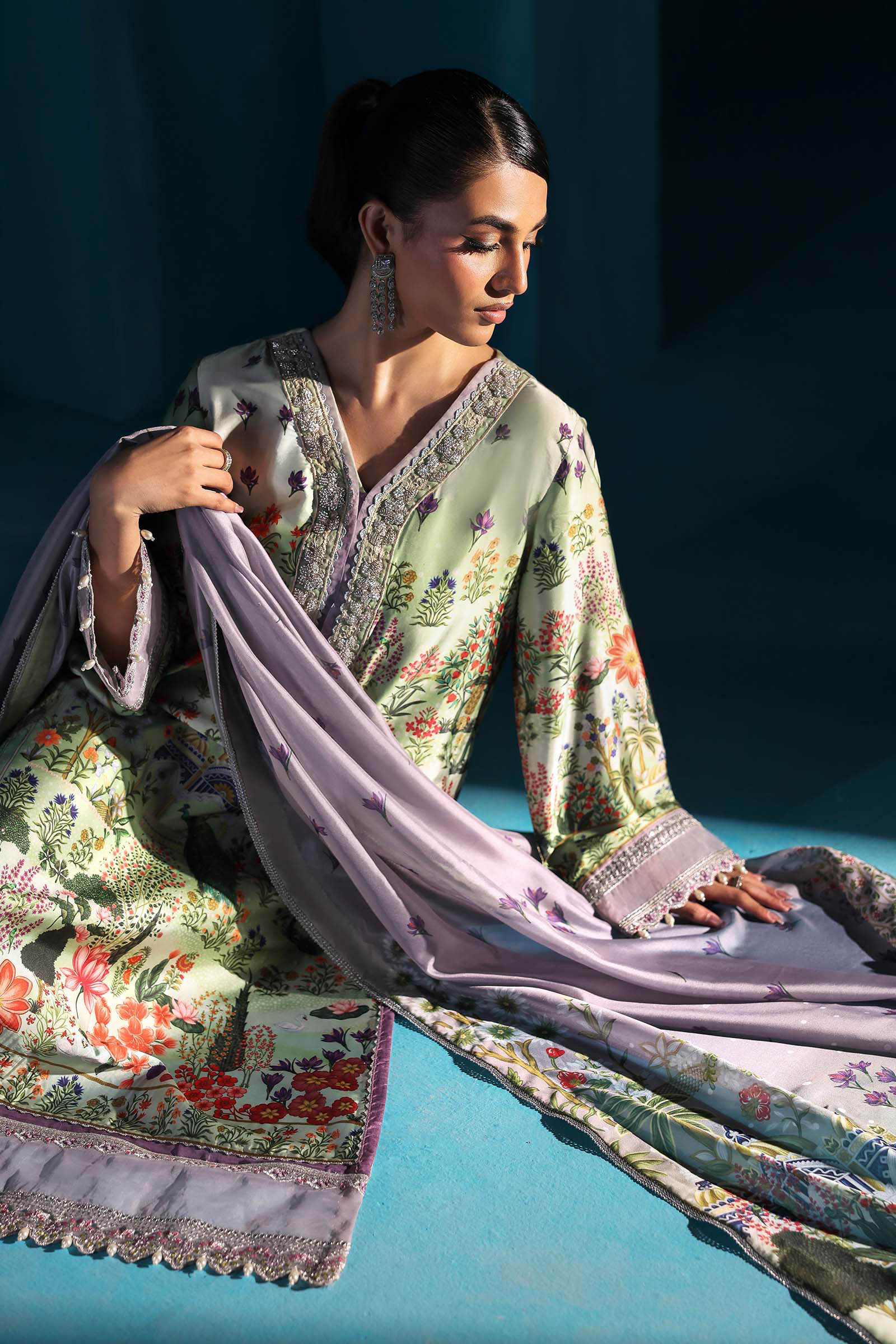 Maria B | Pre fall Dresses | MPS-W25-06 G - Official Maria B stockist in UK - Sakeena London