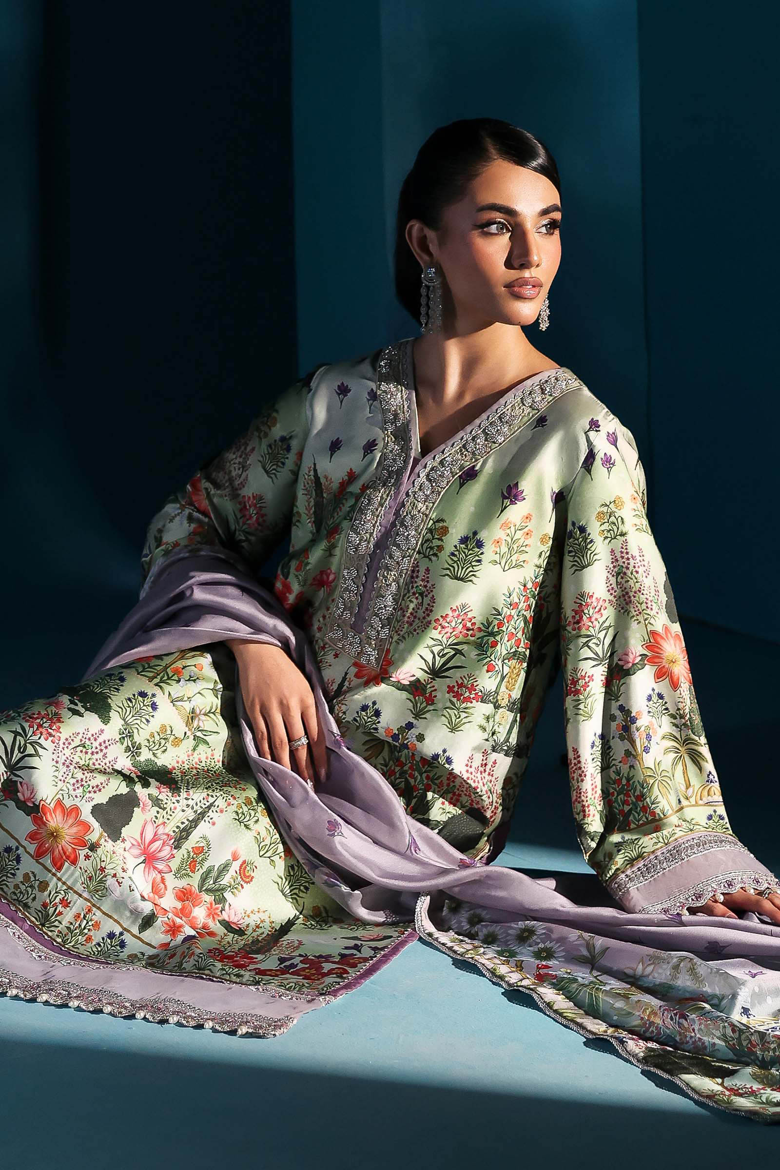 Maria B | Pre fall Dresses | MPS-W25-06 G - Official Maria B stockist in UK - Sakeena London