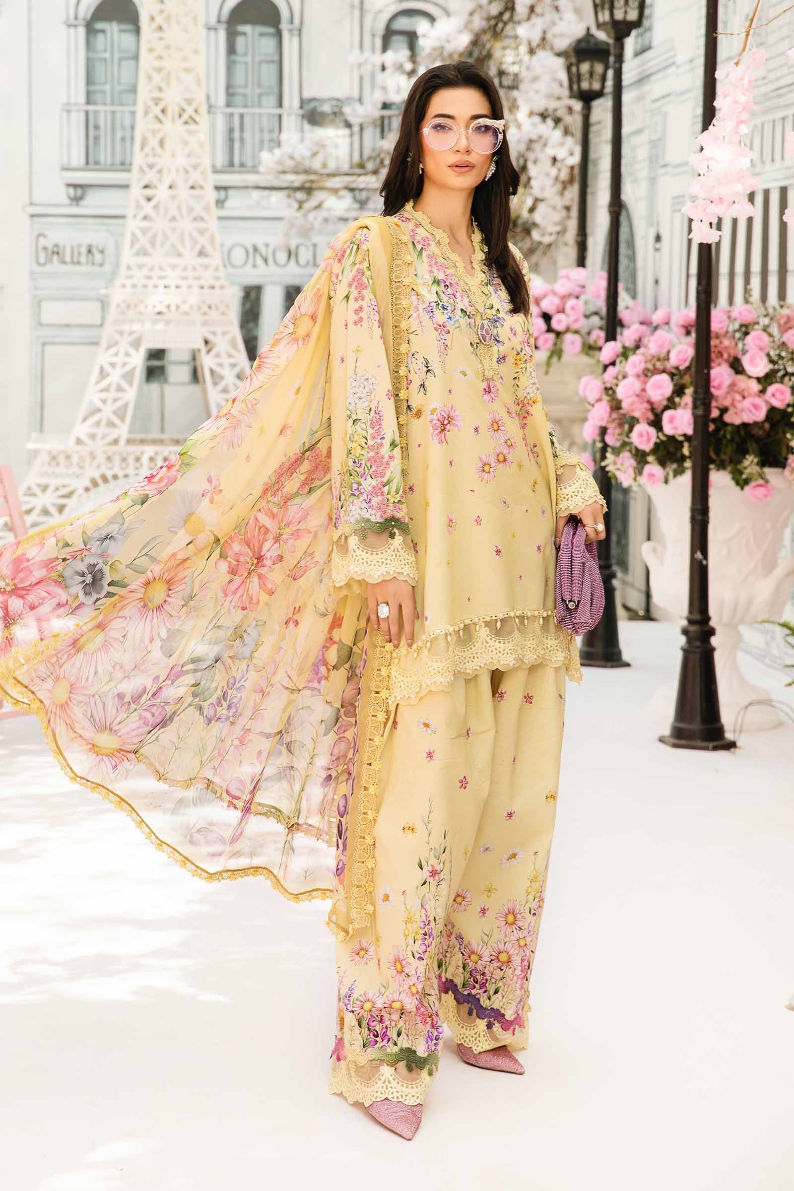 Maria B | M Prints Summer 25 | MPT-2603-A - Official Maria B stockist in UK - Sakeena London