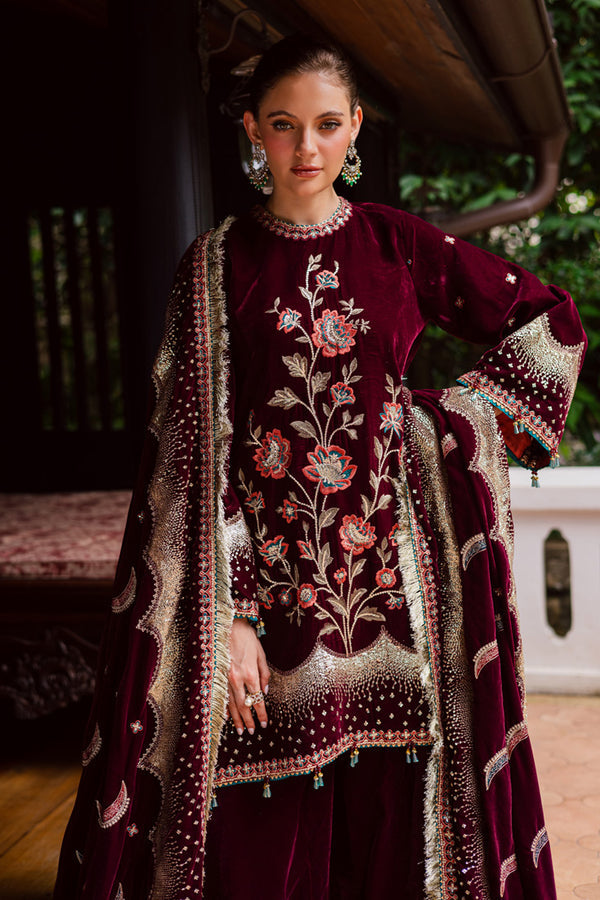Marjjan | De Royal | MRV-53 (MEHROON) - Official Marjjan stockist in UK - Sakeena London