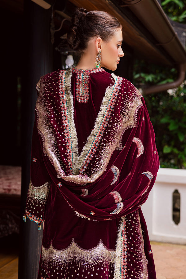 Marjjan | De Royal | MRV-53 (MEHROON) - Official Marjjan stockist in UK - Sakeena London