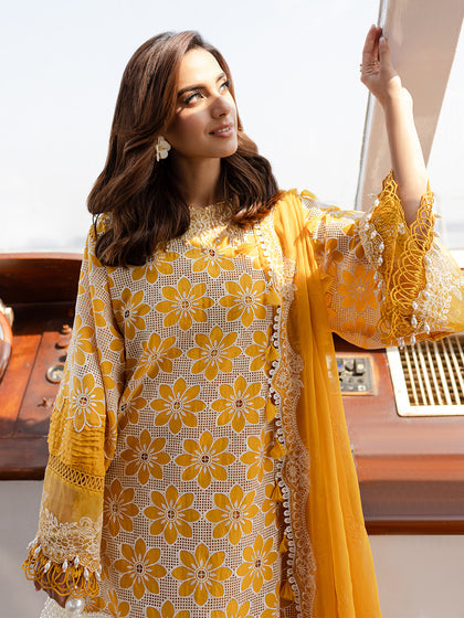 Parishay | Monaco Luxury Lawn 25 | MS-02 - Official Parishay stockist in UK - Sakeena London