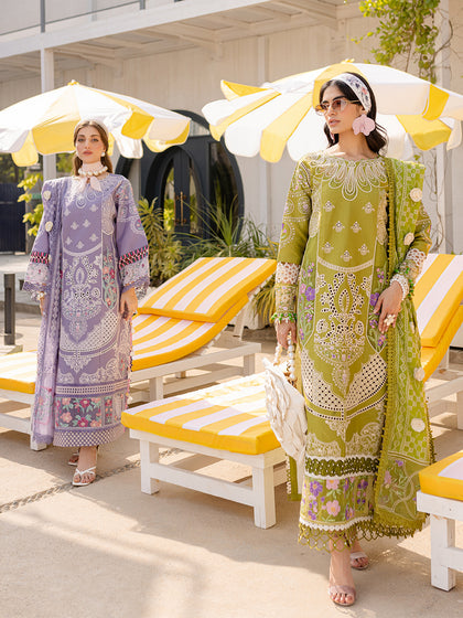 Parishay | Monaco Luxury Lawn 25 | MS-04 - Official Parishay stockist in UK - Sakeena London