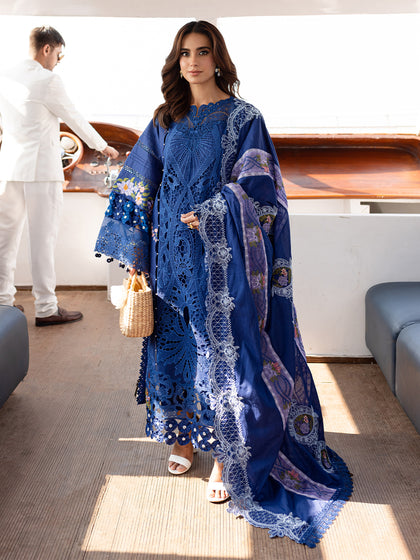 Parishay | Monaco Luxury Lawn 25 | MS-06 - Official Parishay stockist in UK - Sakeena London