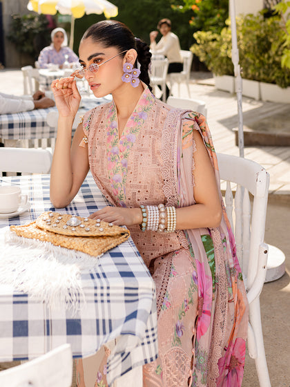 Parishay | Monaco Luxury Lawn 25 | MS-08 - Official Parishay stockist in UK - Sakeena London