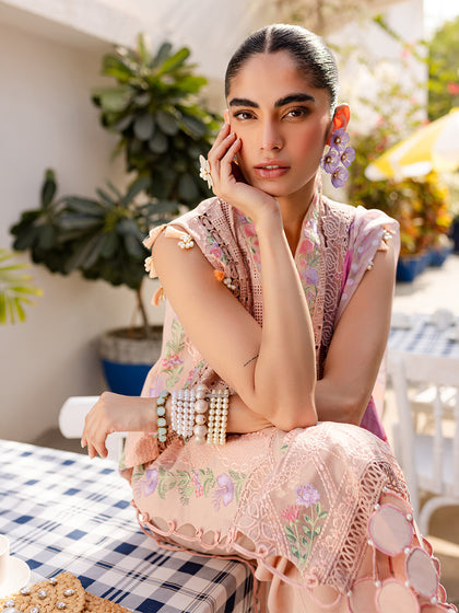 Parishay | Monaco Luxury Lawn 25 | MS-08 - Official Parishay stockist in UK - Sakeena London