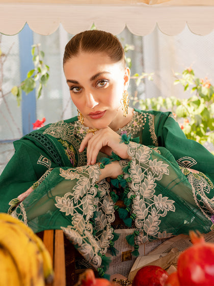 Parishay | Monaco Luxury Lawn 25 | MS-09 - Official Parishay stockist in UK - Sakeena London