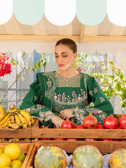 Parishay | Monaco Luxury Lawn 25 | MS-09 - Official Parishay stockist in UK - Sakeena London