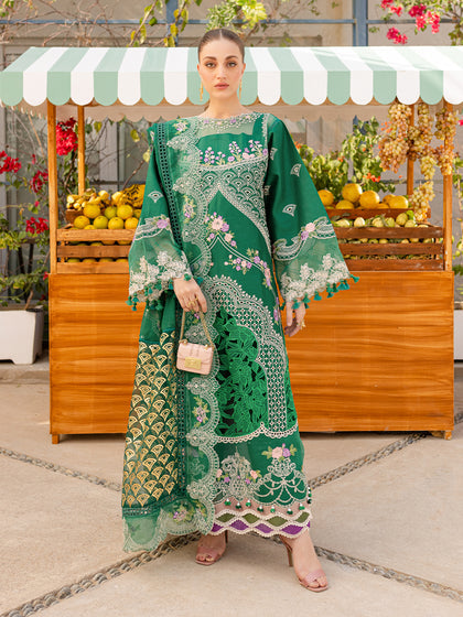 Parishay | Monaco Luxury Lawn 25 | MS-09 - Official Parishay stockist in UK - Sakeena London