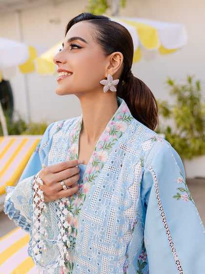 Parishay | Monaco Luxury Lawn 25 | MS-10 - Official Parishay stockist in UK - Sakeena London