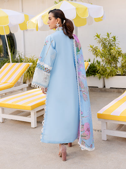 Parishay | Monaco Luxury Lawn 25 | MS-10 - Official Parishay stockist in UK - Sakeena London
