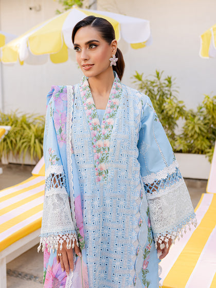 Parishay | Monaco Luxury Lawn 25 | MS-10 - Official Parishay stockist in UK - Sakeena London