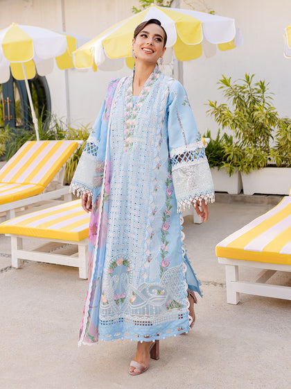 Parishay | Monaco Luxury Lawn 25 | MS-10 - Official Parishay stockist in UK - Sakeena London