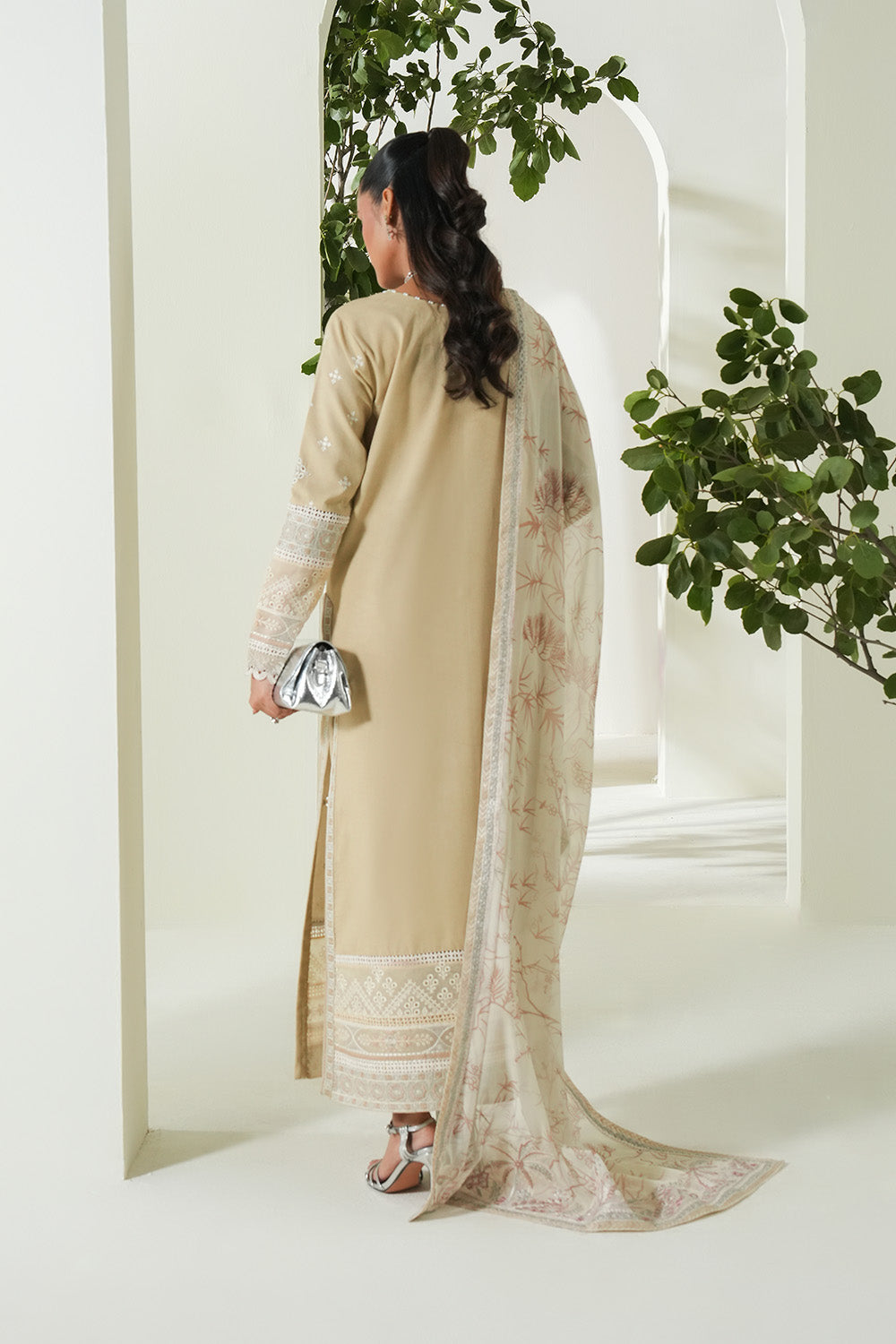 Maryum N Maria | Soiree Lawn | Summer Sand - Official Maryam N Maria stockist in UK - Sakeena London