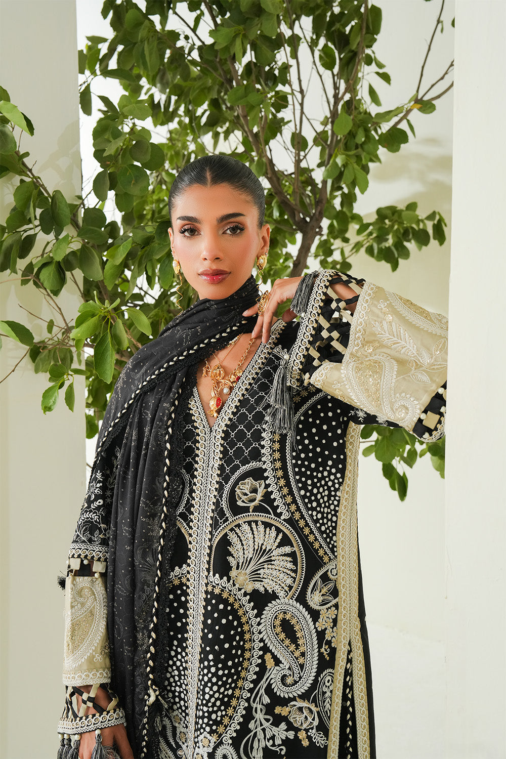 Maryum N Maria | Soiree Lawn |Mirage - Official Maryam N Maria stockist in UK - Sakeena London